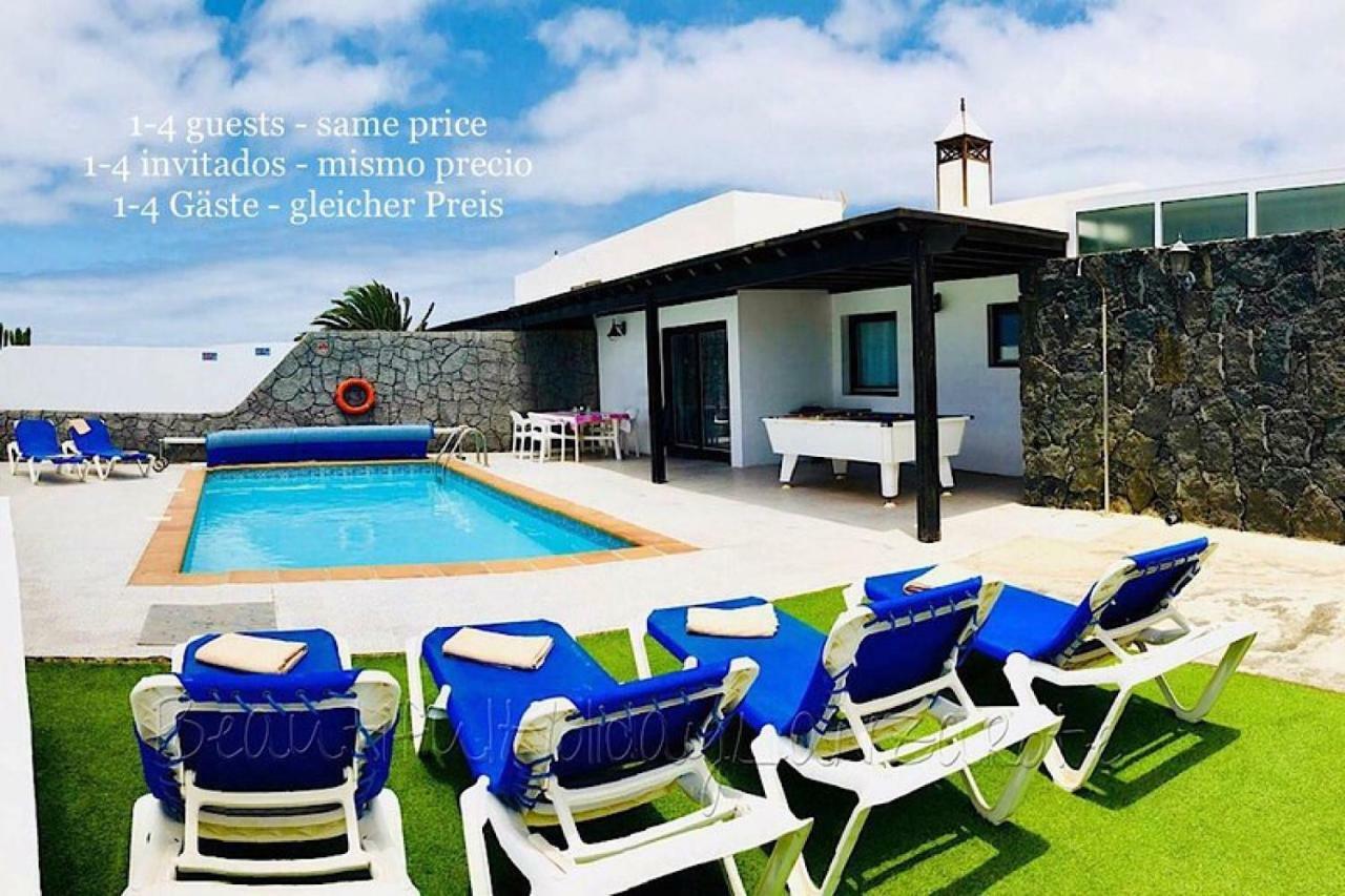 פלאיה בלנקה Villa Neptuno With Private Pool, Sea View, Sat-Tv & Free Wifi מראה חיצוני תמונה